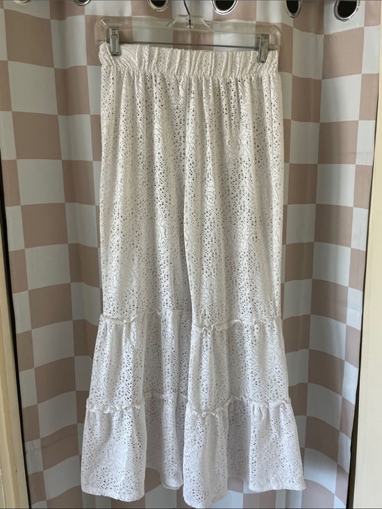 Other - White Lace Pants - Lightweight Summer Cover Up